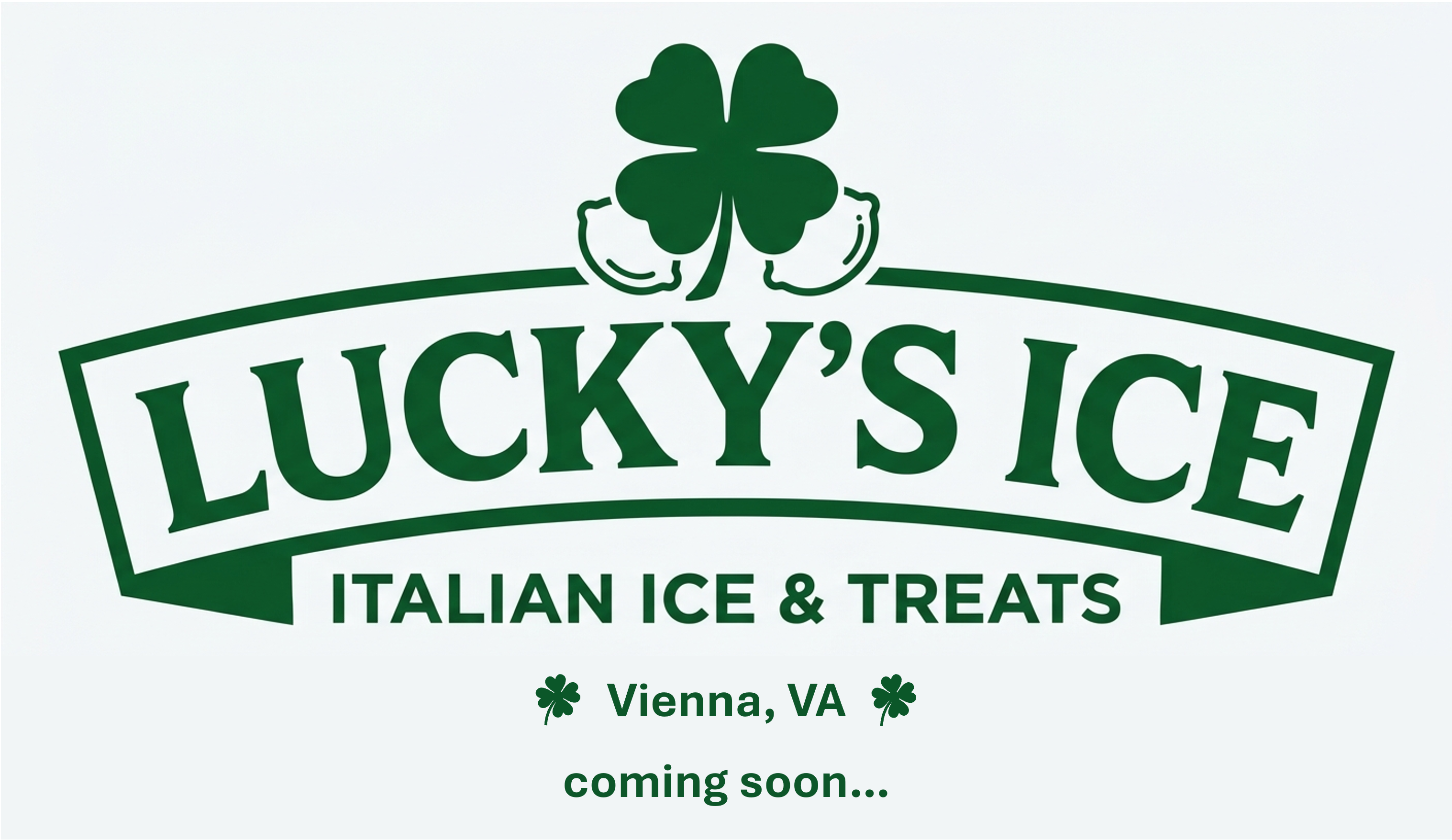 Lucky's Ice Logo